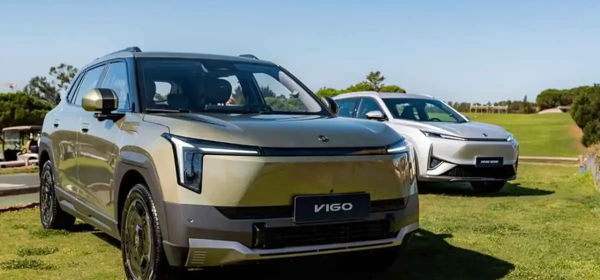 O Dongfeng Vigo na apresentação