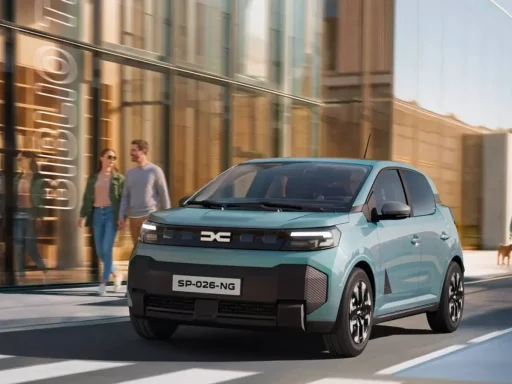 Nove carros elétricos até 25 mil euros 5 A segunda geração do Dacia Spring