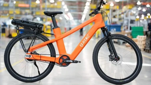 Bicicleta elétrica da igus feita com redes de pesca entra em produção 7 A igus:bike é uma bicicleta elétrica com o quadro feito de plástico maioritariamente reciclado