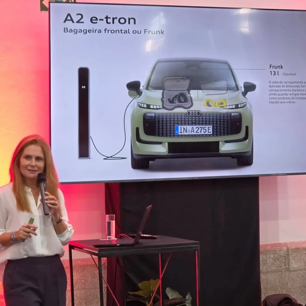SAHE 2026: as estreias e destaques no Salão Automóvel 4 Apresentação do Audi A2 e-tron no SAHE