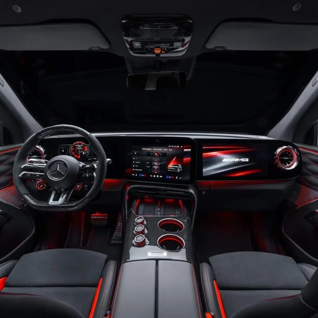 Mercedes-AMG GT SUV: o elétrico sem compromissos 5 Mercedes AMG GT SUV interior