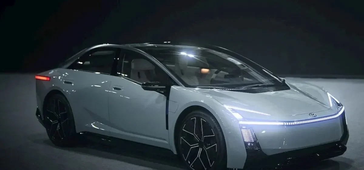 O protótipo do Toyota Corolla elétrico