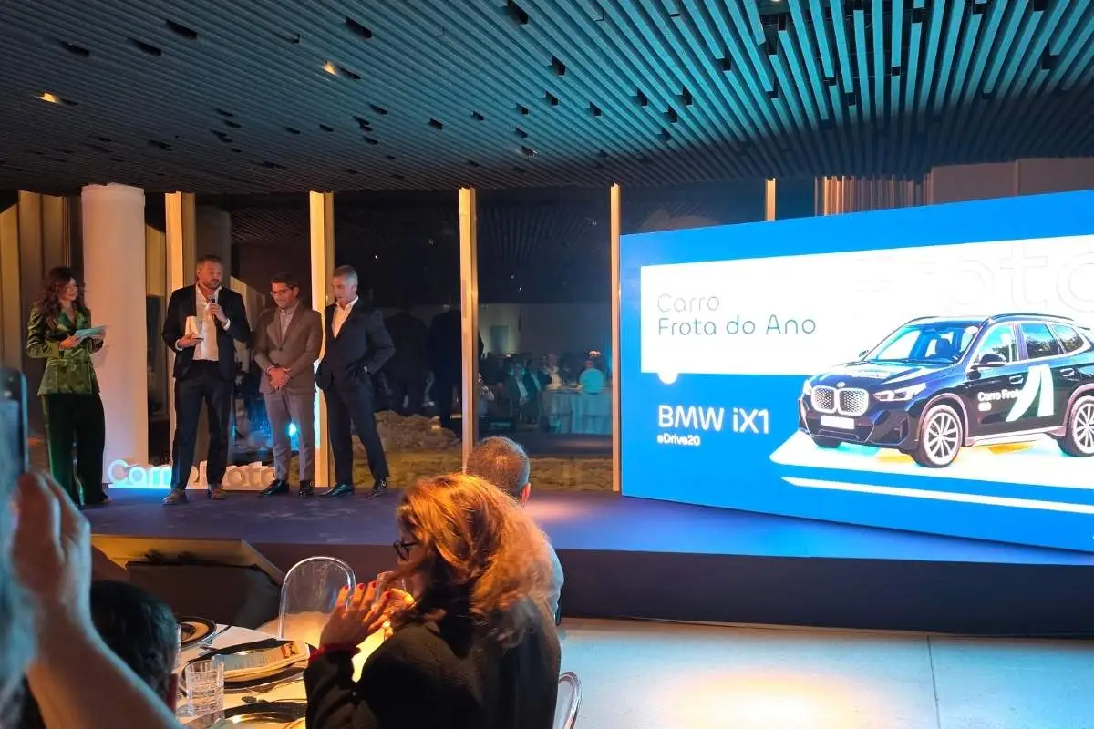 BMW iX1 eDrive20 é o Carro Frota 2026 2 entrega do prémio carro frota 2026